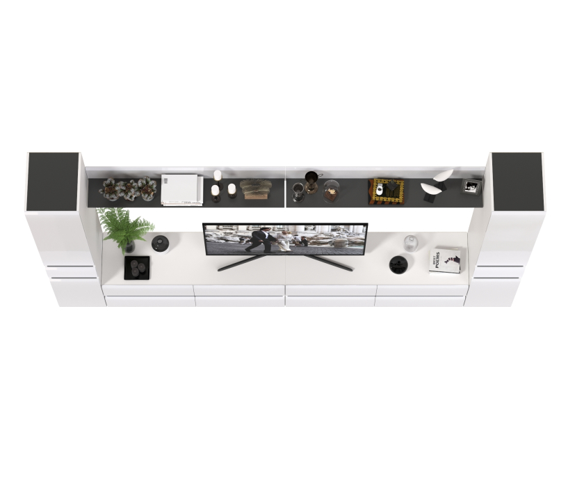 Стенки для гостиной, Сидней мебельная стенка № 106