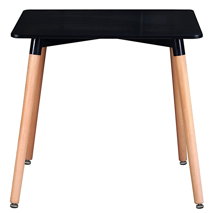 Обеденные столы, Стол Tetis kvadro черный 80*80