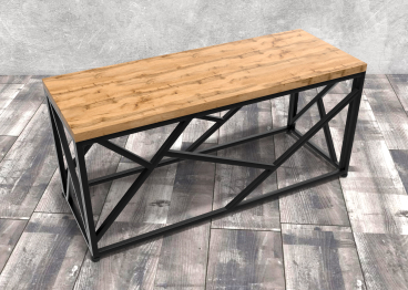 Журнальный стол  Айсберг Лофт 04 черный