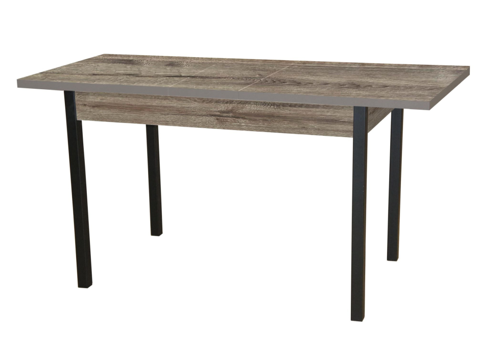 Обеденные столы, КОЛОРАДО стол обеденный раздвижной опора квадро черный муар