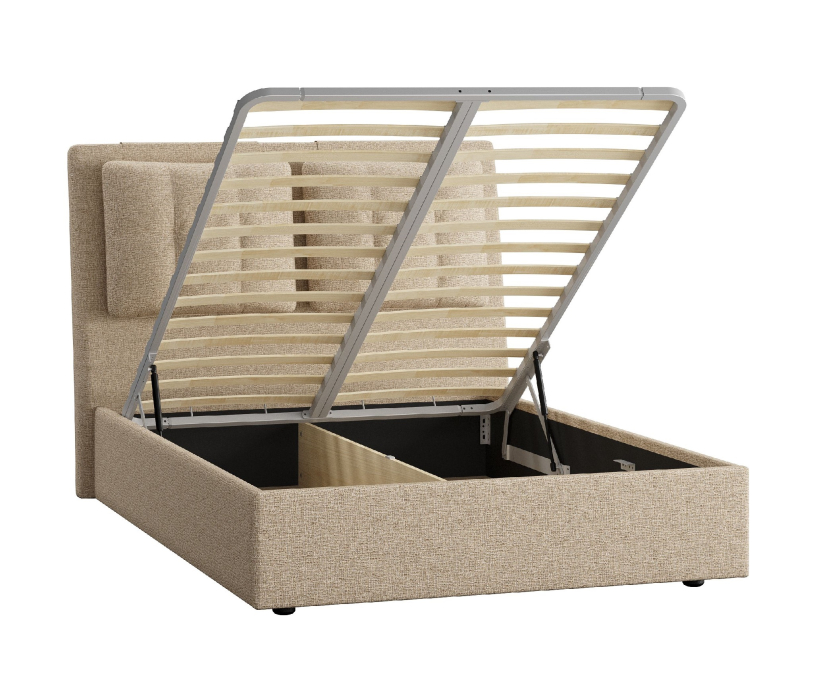 Кровати с мягким изголовьем, Кровать Ester 1400 Жаккард