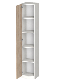 Распашной шкаф Лайф с полками 40*40*215 Северное дерево