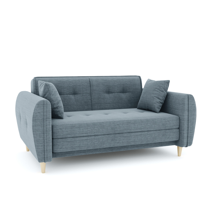 Диваны еврокнижки, Диван-кровать Анита еврокнижка трехсекционная, рогожка