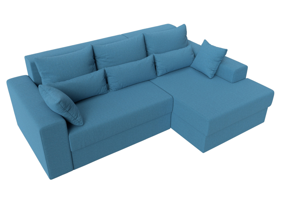 Диваны угловые в гостиную, Угловой диван Майами правый угол, рогожка