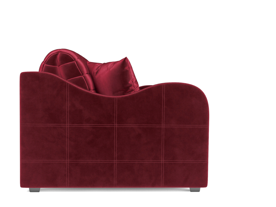 Диваны с ящиком для белья, Диван аккордеон Барон №4 ППУ 180х200 Бархат