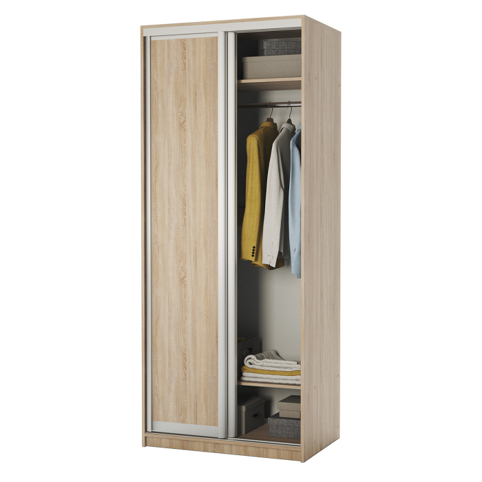 Шкафы-купе, Шкаф-купе 2-х дв. Премиум 90х60х220