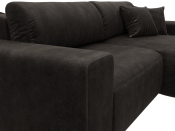 Диван угловой Лига-036 НПБ Классик правый угол, велюр BRUT 