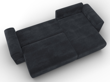 Диван угловой Лига-099 угол универсальный, велюр TOWER