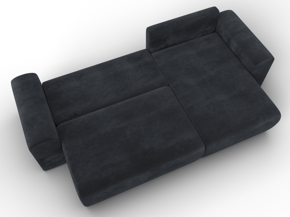 Диваны угловые в гостиную, Диван угловой Лига-099 угол универсальный, велюр TOWER