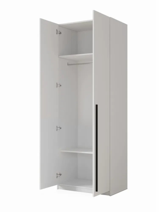 Шкафы, Шкаф для одежды распашной София, Белый, 2150х750х520 мм