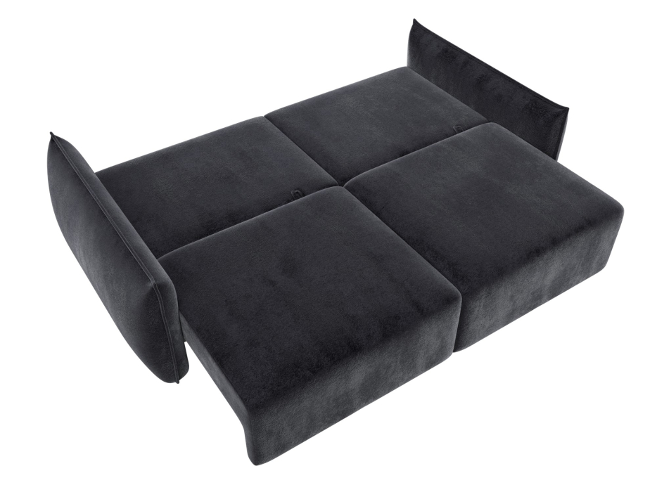 Диваны еврокнижки, Диван прямой Лига-051 НПБ, велюр TOWER