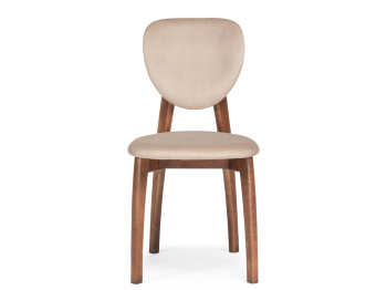Стул деревянный  Вакимо tenerife beige/орех миланский