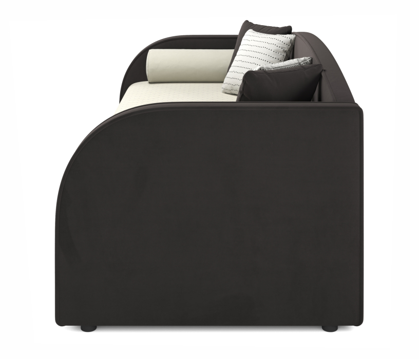 Кровати, Мягкая кровать Elda 900 с ортопедическим основанием и матрасом ГОСТ