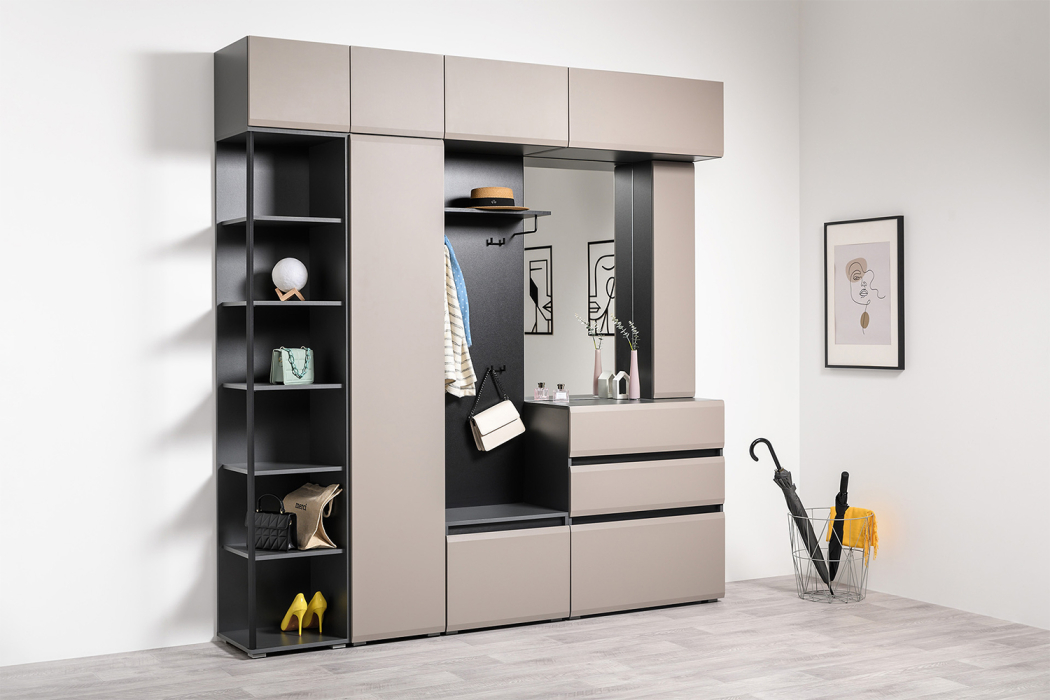 Шкафы распашные, Шкаф навесной Сидней 16.314.05