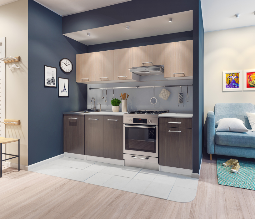 Кухонные гарнитуры, Кухня Виктория СБ-240/1 2,4 м