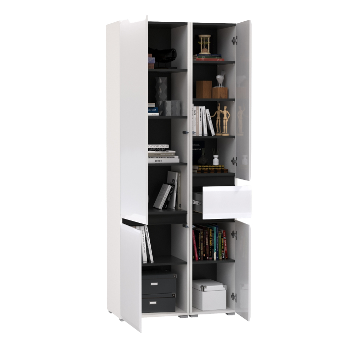 Шкафы распашные, Шкаф с ящиком и пенал Сидней 13.200