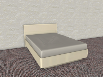 Модульная система Грейс Кровать КР-4002  Серый Кашемир