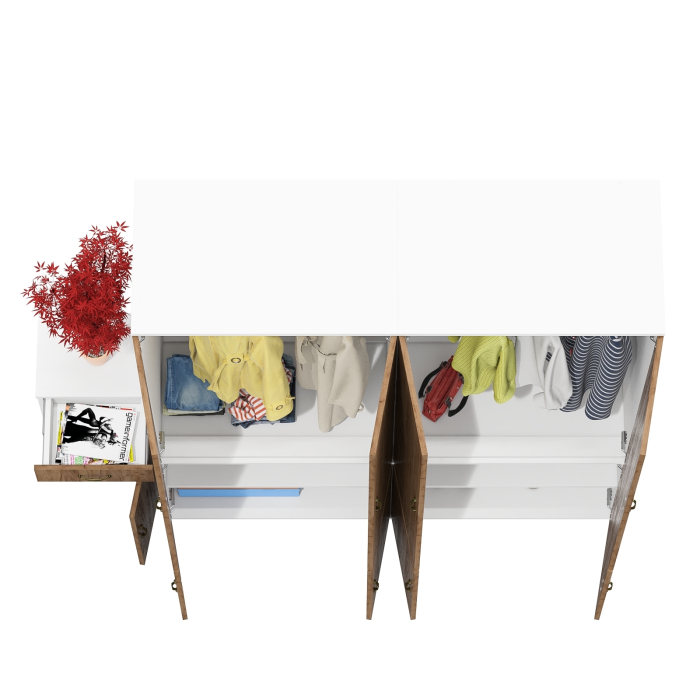 Домашние кабинеты, Два шкафа для прихожей офиса и тумба Лидер-8 3.15