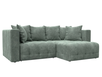 Диван угловой Лига-052 НПБ угол универсальный, велюр BRUT