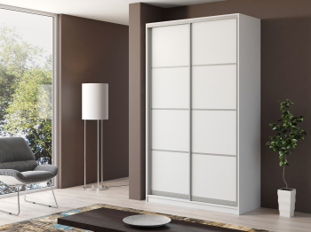 Шкаф купе 2-х дверный Айсберг 140