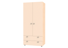 Для одежды, ШКАФ С ЯЩИКАМИ GК 2YA Дуб Молочный