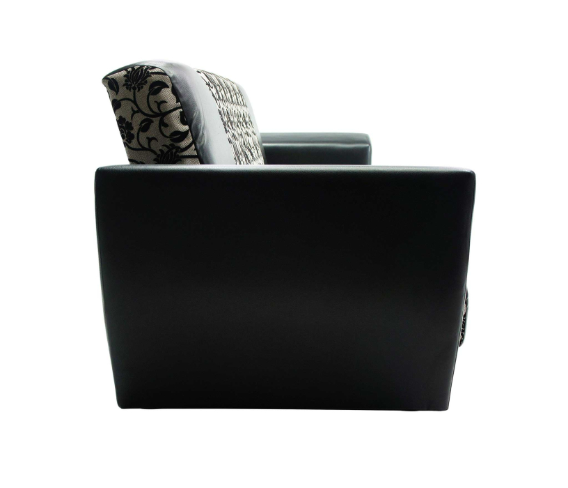 Диваны книжки, Диван- кровать книжка Кантри кожа, 140, рогожка/экокожа