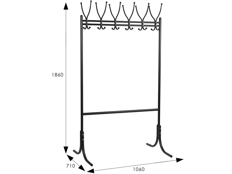 Вешалки, Вешалка гардеробная Мебелик М 11