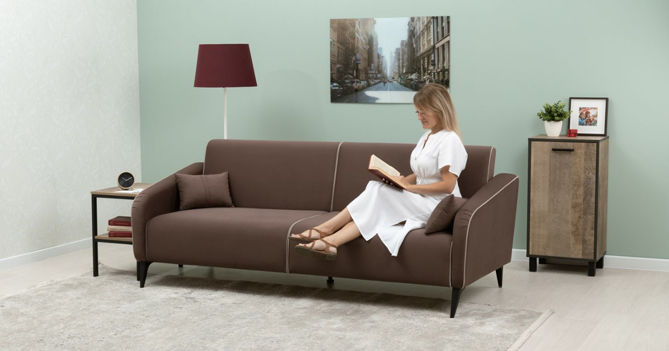 Диваны с ящиком для белья, Диван-кровать Ноэль