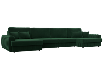 Диван П-образный Лига-057 НПБ Лонг, велюр SEVEN