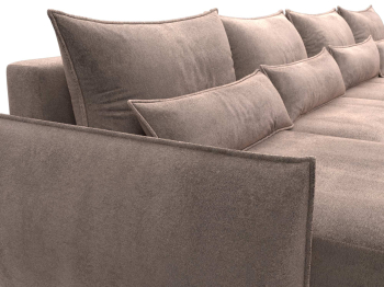 Диван П-образный Лига-051 НПБ Лонг, велюр TOWER