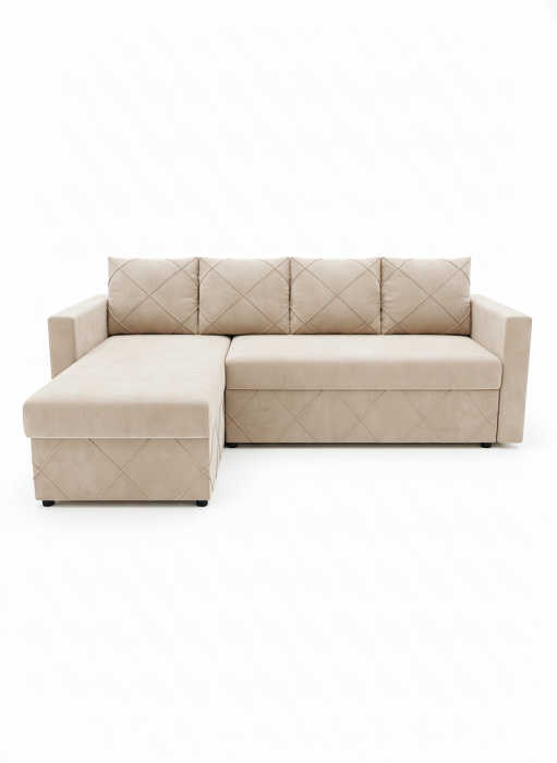 Диваны угловые, Диван угловой Стелла 140, велюр