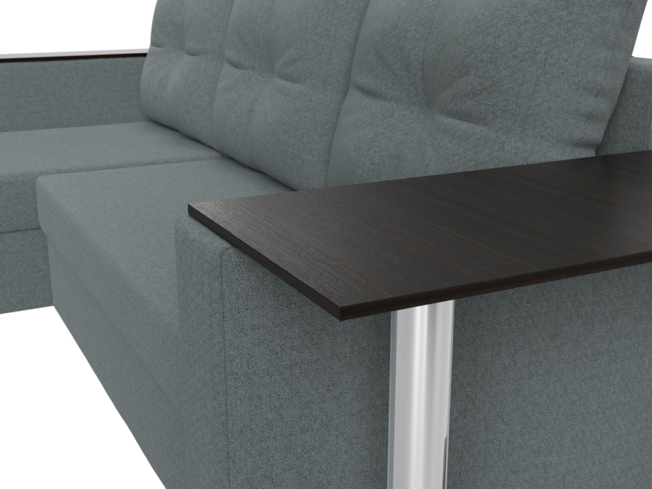 Диваны угловые в гостиную, Угловой диван Атланта левый угол, рогожка Амур