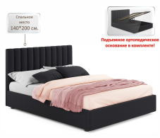 Мягкая кровать, Мягкая кровать Olivia 1400 с подъемным механизмом