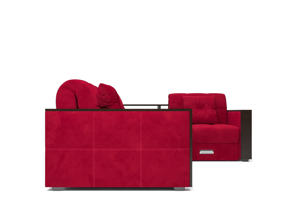 Диваны угловые в гостиную, Угловой диван Чехия, микровелюр