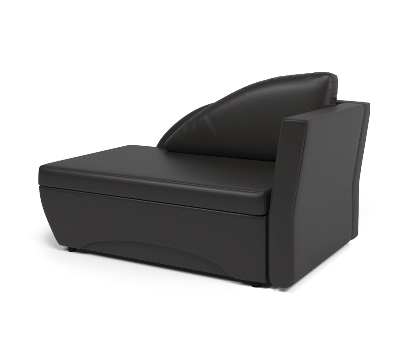 Диваны прямые кухонные, Кушетка Трио, правый экокожа