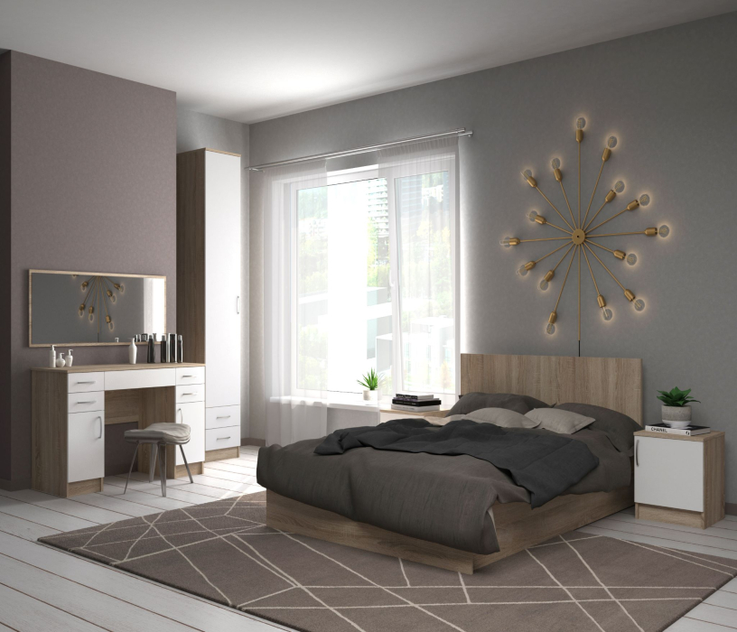 Прикроватные тумбы, Тумба прикроватная Фреш одна дверь ТКФР 3