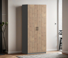 В спальню, Шкаф двухдверный Макс 1000 мм, вариант №2 (ЛДСП)