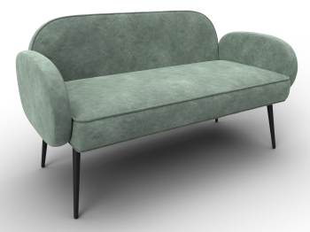 Диван прямой Лига-086, велюр BRUT