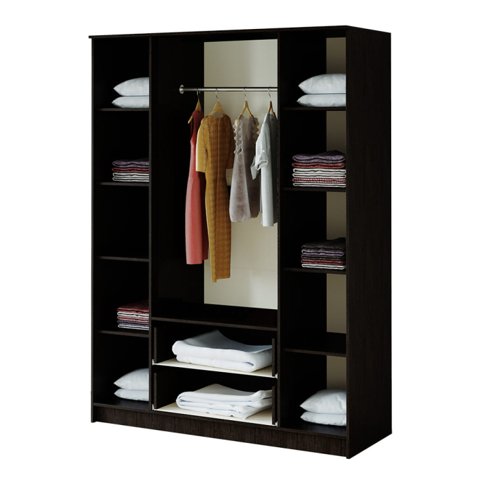 В спальню, Фиеста Уют Шкаф 4-х дверный