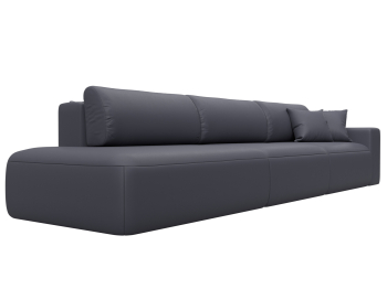 Диван прямой Лига-036 НПБ Модерн Лонг подлокотник справа, экокожа GRIFON