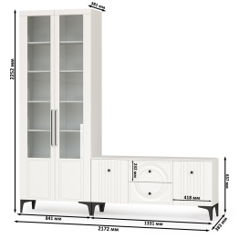 ТВ-тумба и сервант Валенсия № 57