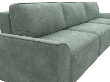 Диван угловой Лига-048 НПБ лонг, велюр BRUT