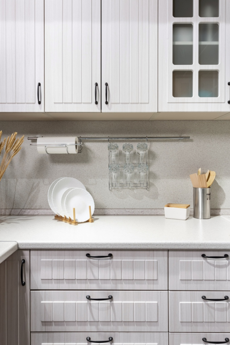 Кухонные гарнитуры, Кухонный гарнитур Регина 1,8м (Прованс) Сандал Белый