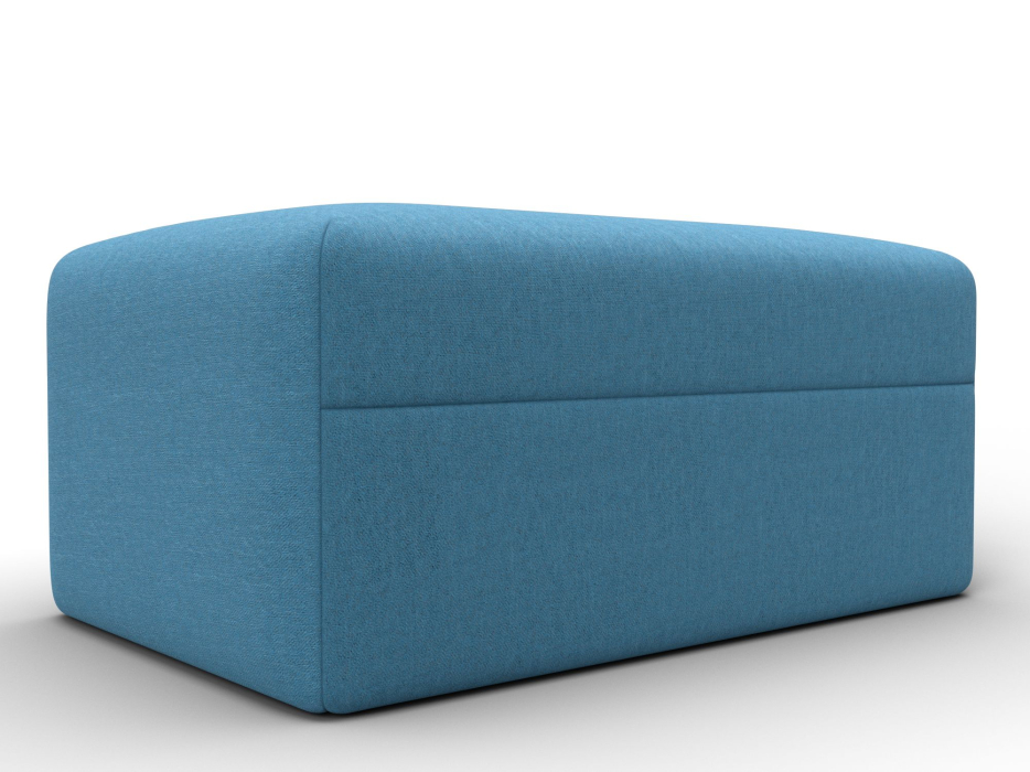 Пуф в прихожую, Модуль пуф Лига-060 НПБ, рогожка Амур