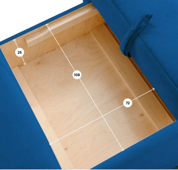 Детские диваны, Диван 1010, правый угол