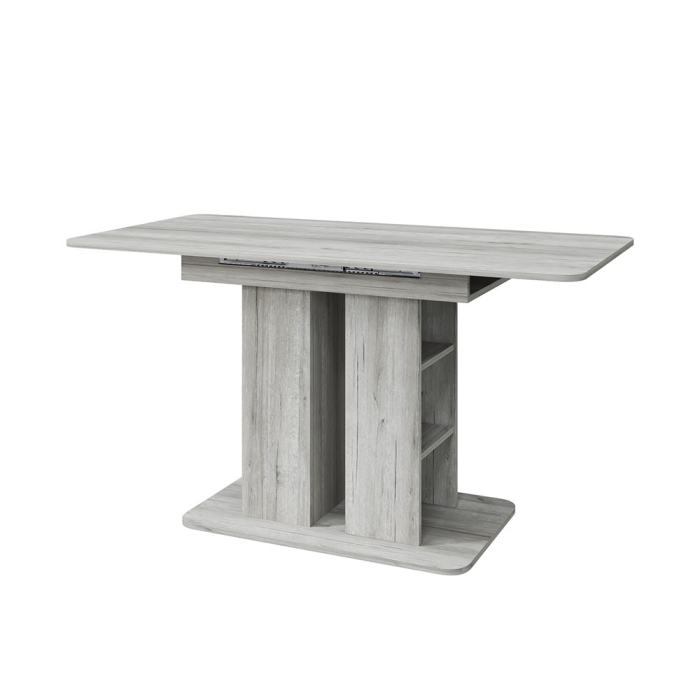 Обеденные столы, Стол раздвижной Гранд, дуб серый