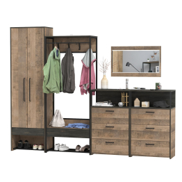 Прихожая Трувор в стиле лофт № 235