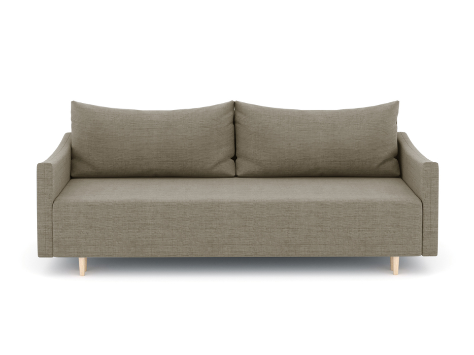 Диваны еврокнижки, Диван-кровать еврокнижка Смайл с подлокотниками, рогожка Люкс