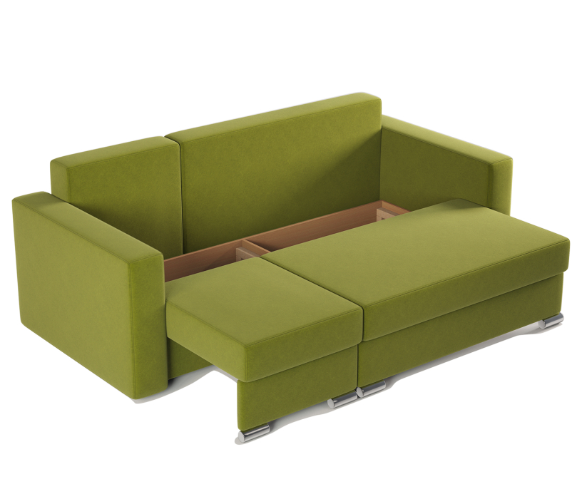 Диваны угловые в гостиную, Угловой диван трансформер Рио левый