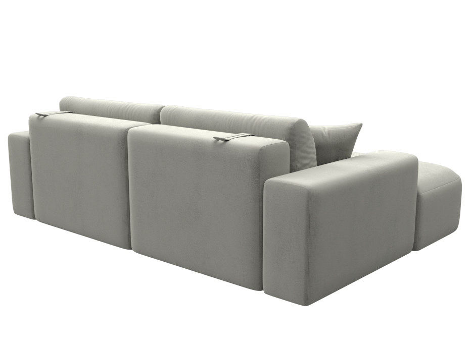 Диваны угловые в гостиную, Диван угловой Лига-036 НПБ Классик левый угол, велюр TOWER